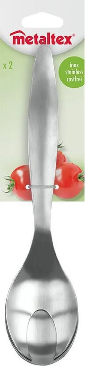 Metaltex Saladebestek 29cm RVS - Zilver