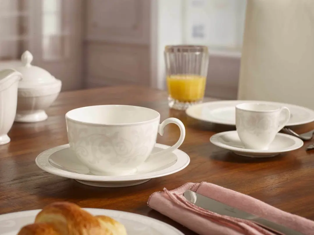 Villeroy & Boch Cappuccinotassen Gray Pearl 310ml - 6 Stuks