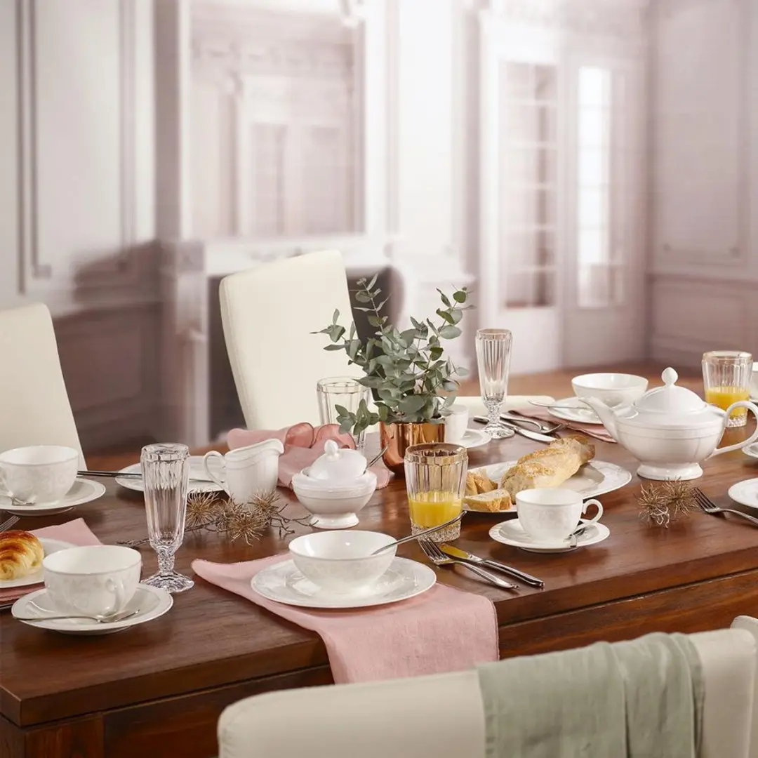 Villeroy & Boch Cappuccinotassen Gray Pearl 310ml - 6 Stuks