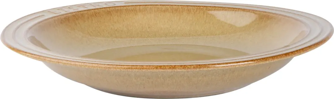 Cosy&Trendy Bistro Diep Bord Mustard - Ø26cm - 6 Stuks