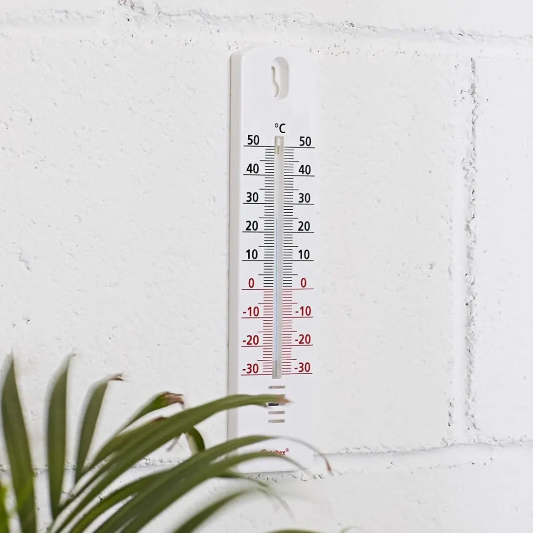 Metaltex Thermometer Binnen & Buiten 20cm - Wit