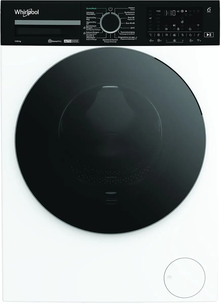 Whirlpool WPD 2836W ADS Was-droogcombinatie 12/8 kg