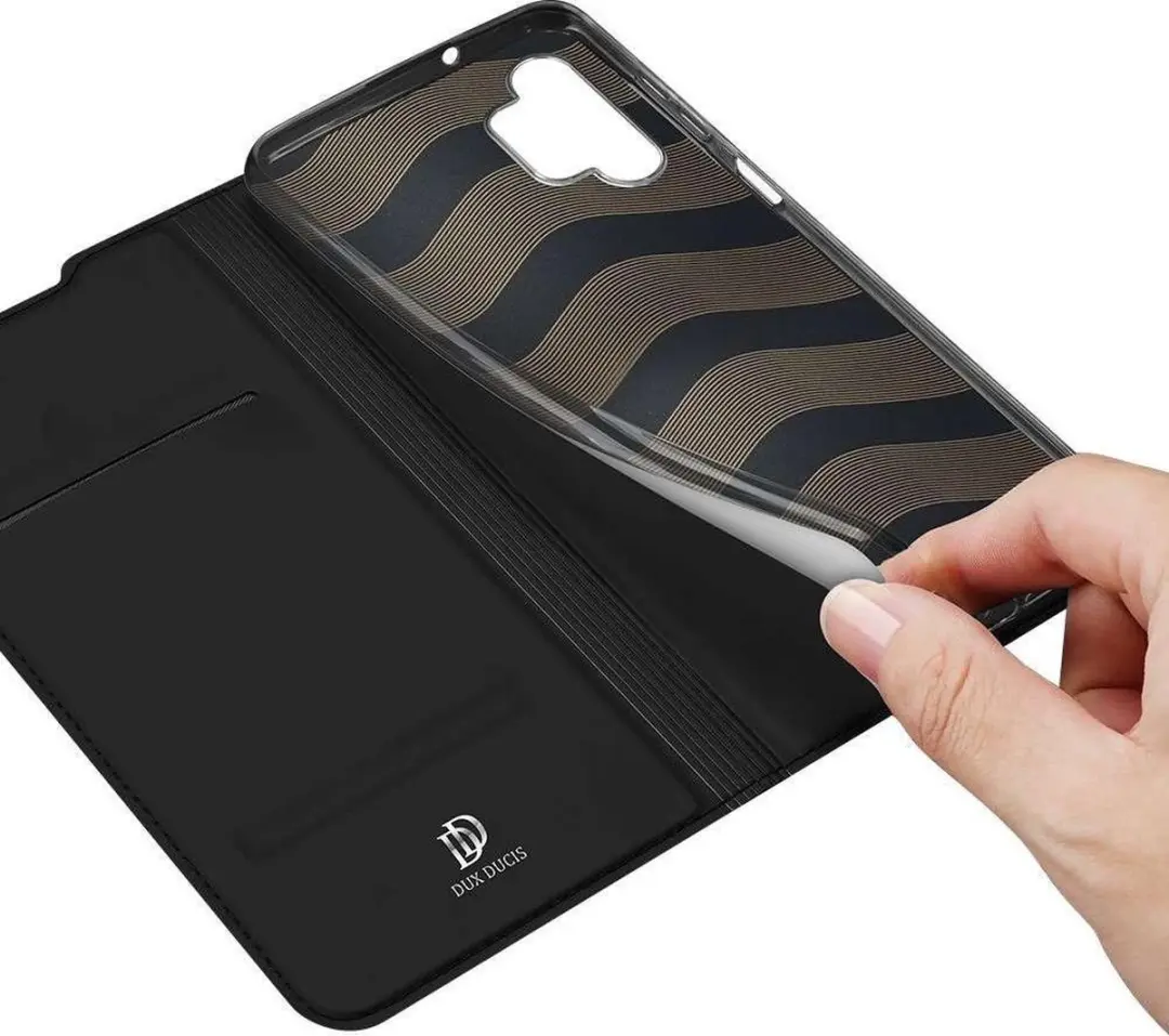 Dux Ducis Samsung Galaxy A32 5G Wallethoesje - Zwart