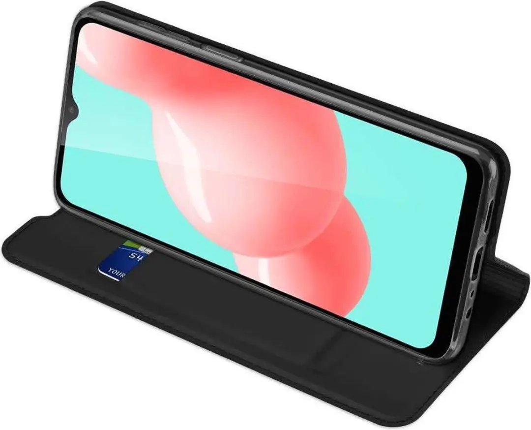 Dux Ducis Samsung Galaxy A32 5G Wallethoesje - Zwart