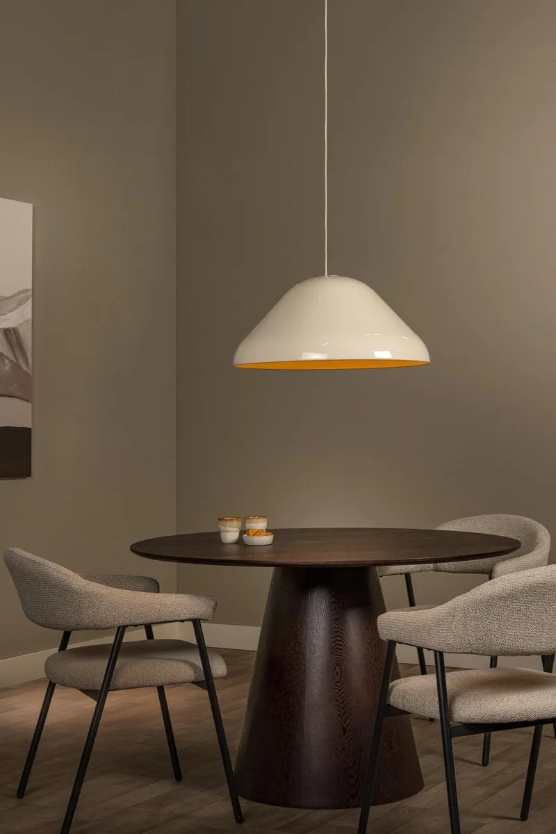 Lucide ANDRES Hanglamp Ø56cm - Beige