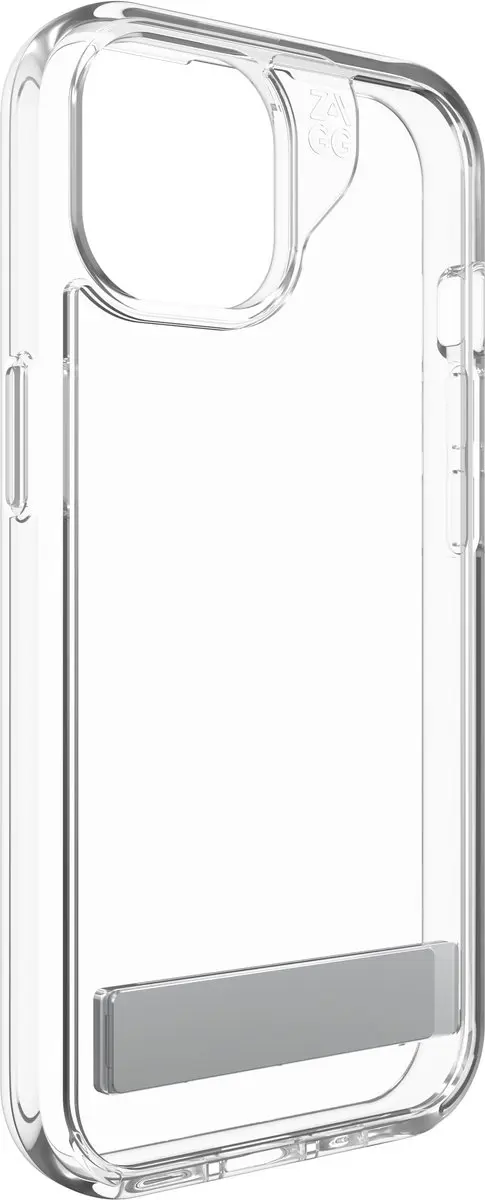 ZAGG Crystal Palace Snap Kickstand Hoesje - iPhone 13/14/15/16e - Transparant