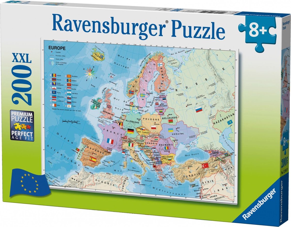 Puzzel Ravensburger Carte d'Europe