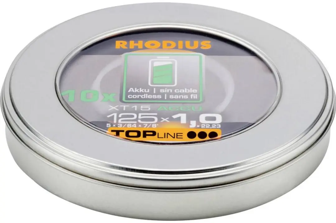 Rhodius XT15 ACCU BOX 210248 Doorslijpschijf 125mm