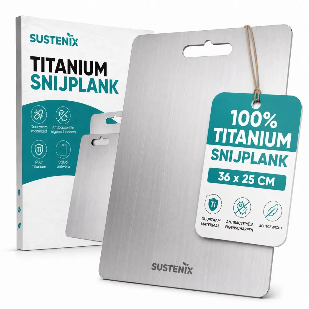 Sustenix Titanium Snijplank 36x25cm