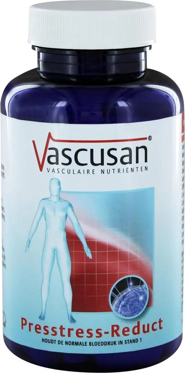 Vascusan Presstress Reduct Tabletten 150g - 60 Stuks - afbeelding 2 van 2