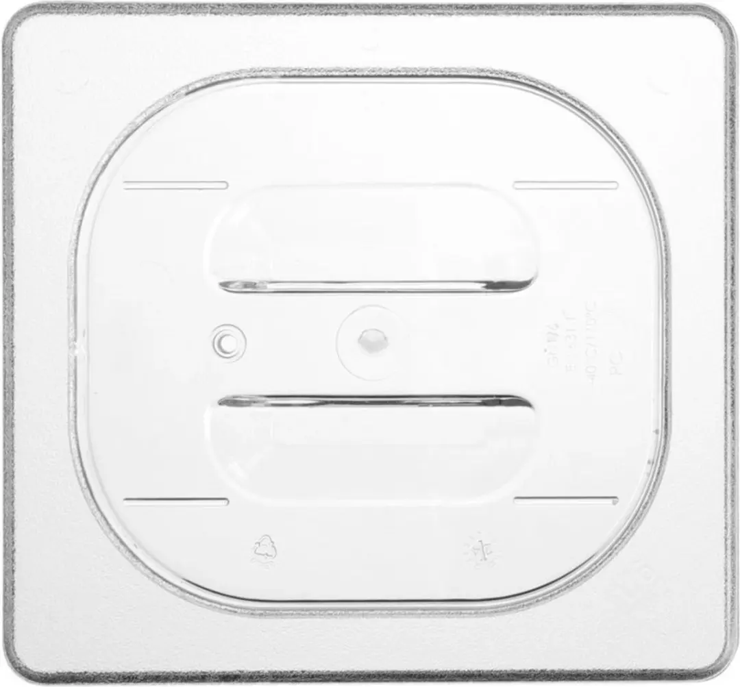HENDI Deksel GN 176x162mm - Transparant Polycarbonaat