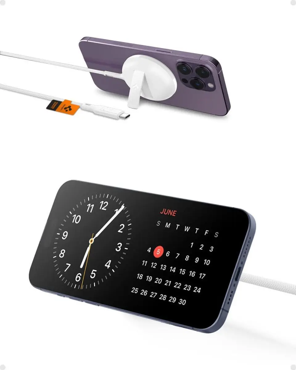 Spigen ArcField MagFit ACH05430 Magnetische Oplader 15W