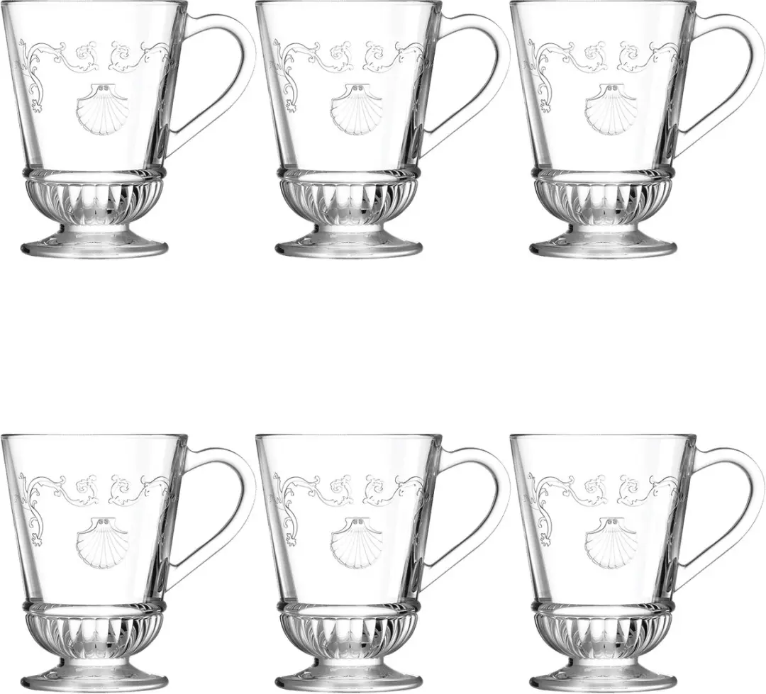 La Rochère Versailles Koffie- en Theeglas 27,5cl - Set van 6 - afbeelding 6 van 6