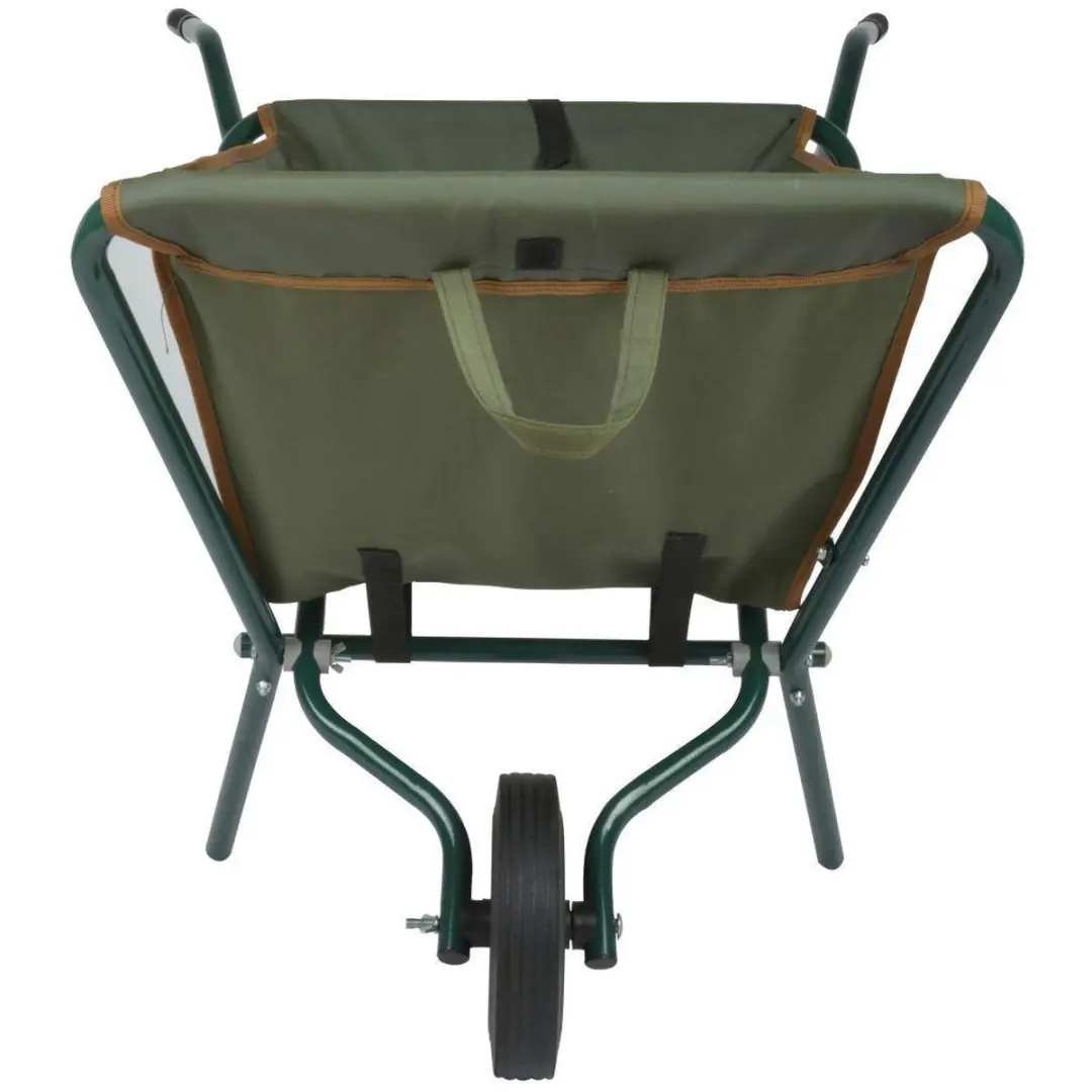 Esschert Design Kruiwagen inklapbaar - Groen - afbeelding 6 van 6