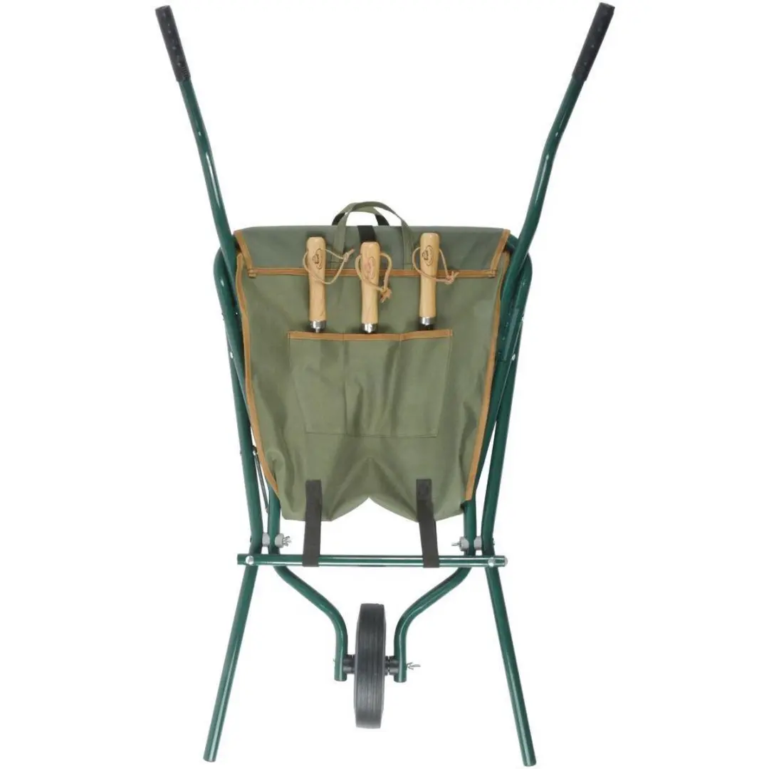 Esschert Design Kruiwagen inklapbaar - Groen
