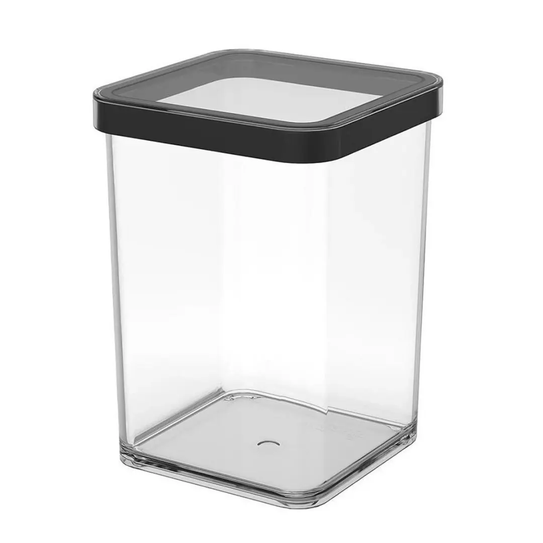 Rotho Loft Voedselcontainers 8x1L - Zwart