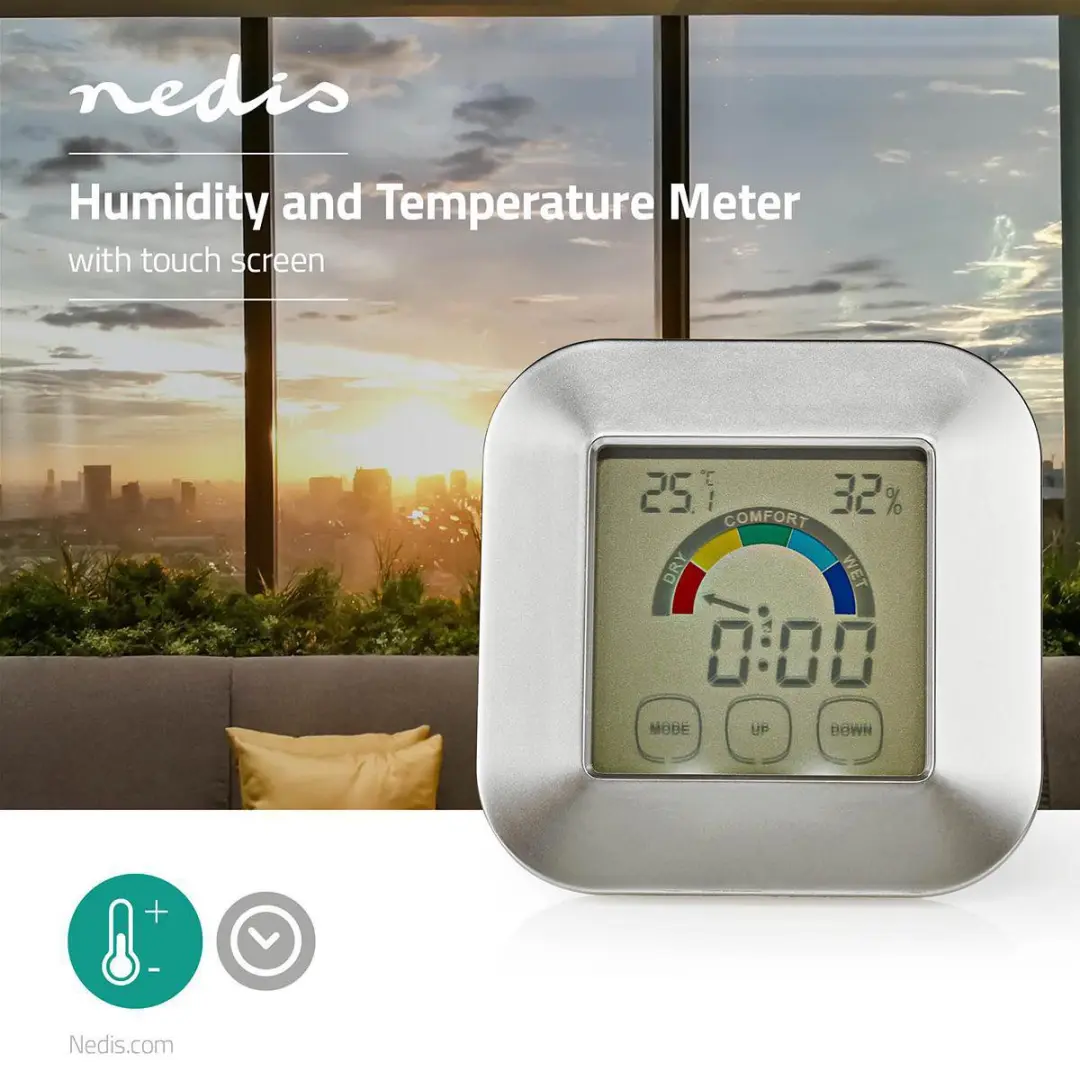 Nedis Keukenthermometer Digitaal - Zilver