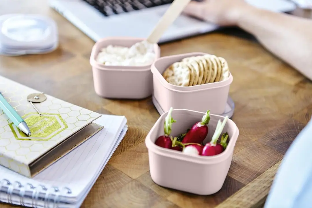 Sunware Sigma Food to go Lunchbakjes - 3 Stuks 0,75L Roze