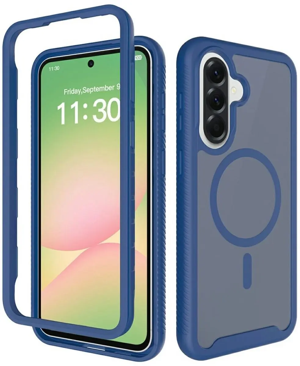 Selected Hoesje Samsung Galaxy A57 MagSafe Blauw