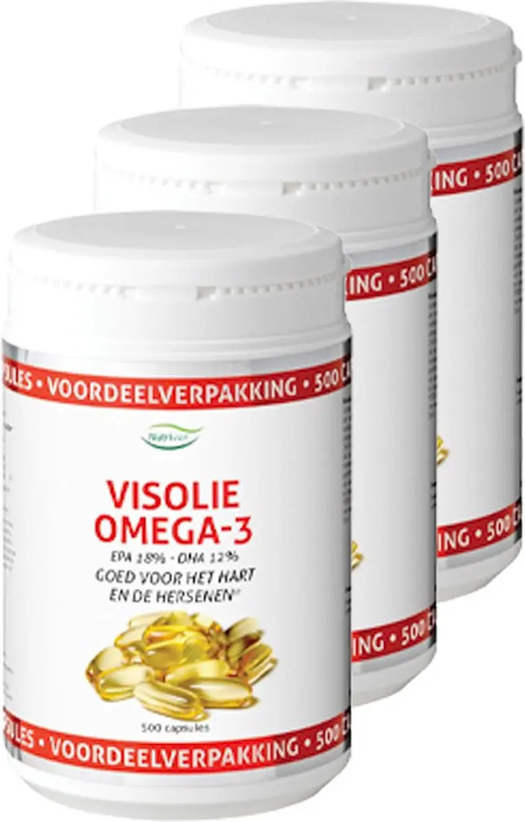Nutrivian Visolie Omega 3 500 Softgels