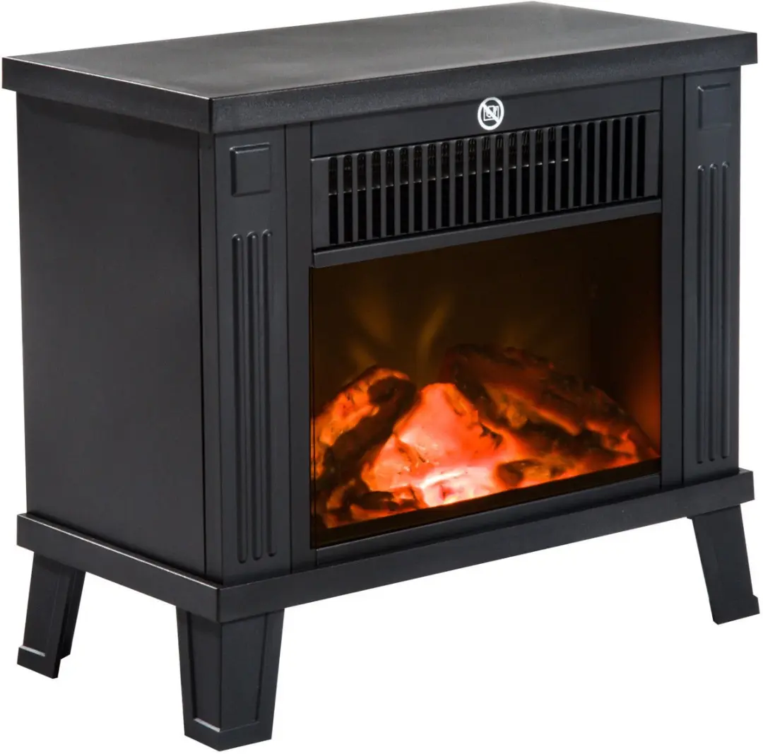 Homcom Metall Kaminofen 1200W
