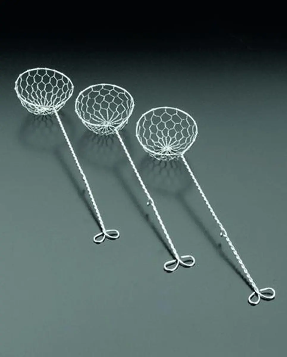 Metaltex Chinese Fondue Zeef RVS 256015 - 3 Stuks