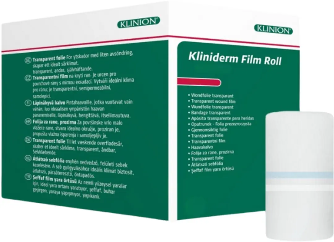Klinion Kliniderm Film Roll Wondfolie 10cm x 10m