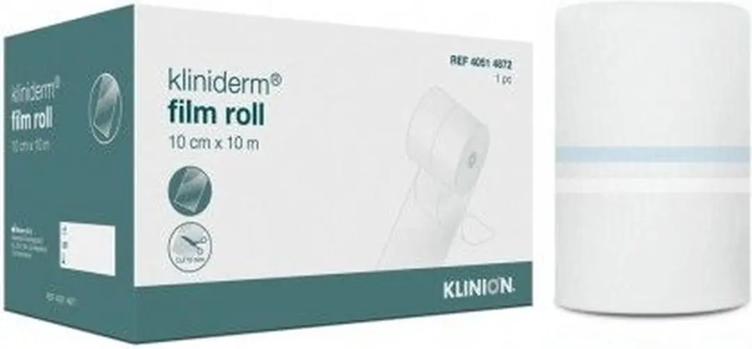 Klinion Kliniderm Film Roll Wondfolie 10cm x 10m