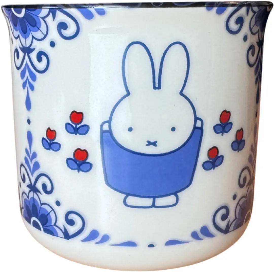 Nijntje Delfts Blauw Cadeauset - Mok + 6 Onderzetters + 5 Mini Stroopwafels