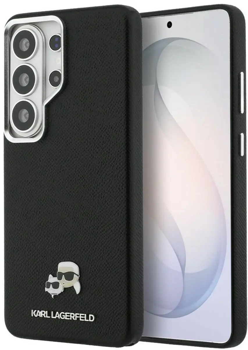 Karl Lagerfeld Saffiano KLHMS26L6PFKCLK MagSafe Hoesje