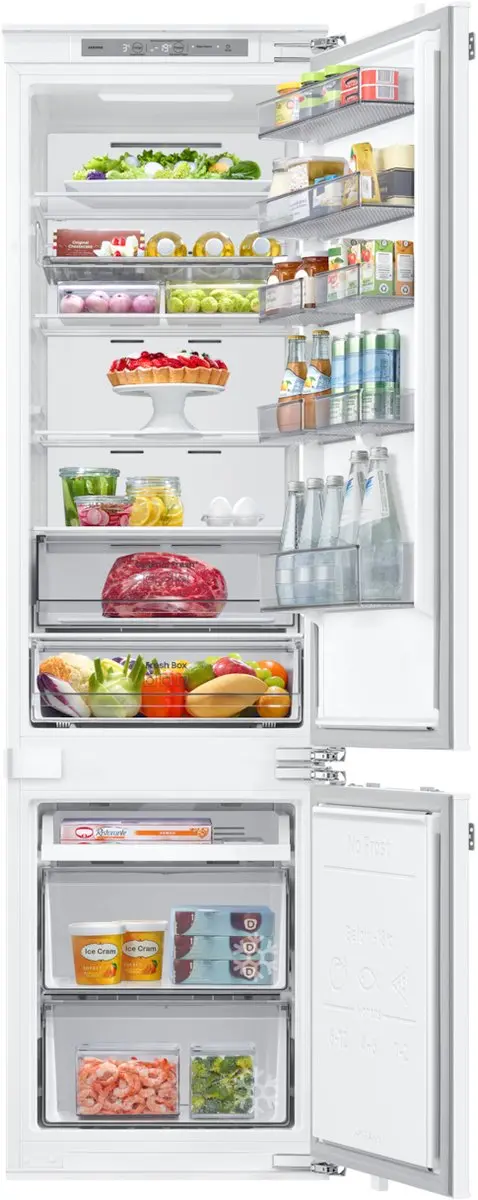 Samsung BRB70F30AEF0EO Koel-vriescombinatie Ingebouwd 298L - Wit - afbeelding 4 van 6