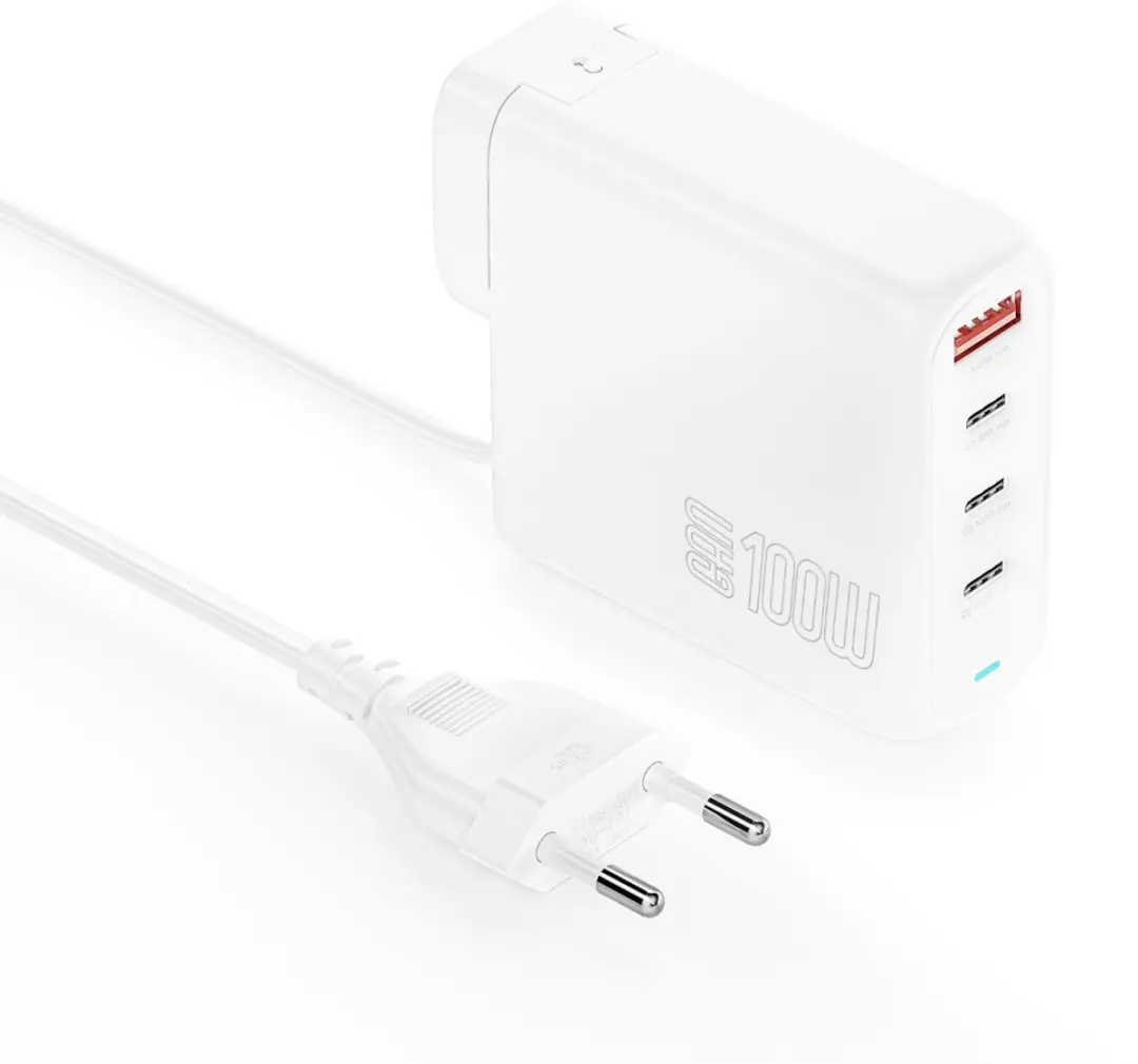 4Smarts GaN Flex Pro 545100 Reis Oplader 100W - 4x USB-C