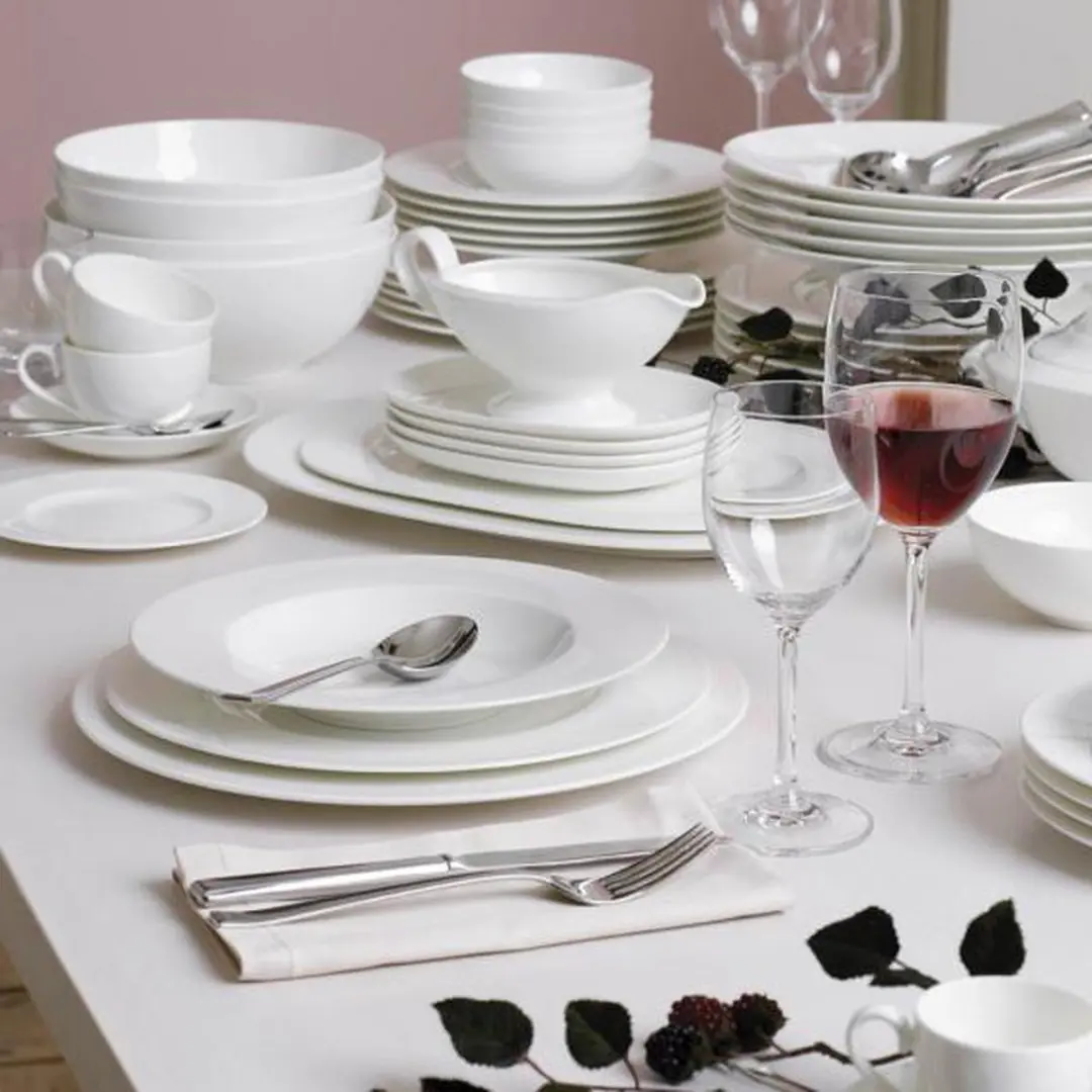 Villeroy & Boch Royal Diep Bord 24cm - Porselein - Wit