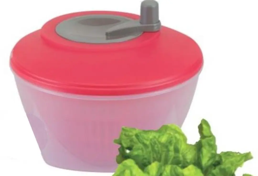 Metaltex Slacentrifuge 24x16cm - Rood/Transparant