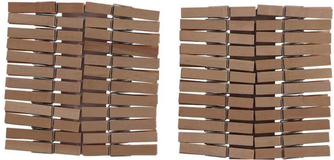 Multy Houten Wasknijpers - 48 Stuks