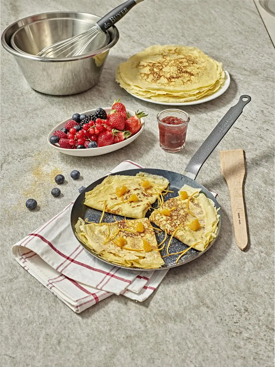 DeBuyer Force Blue Crêpe- en Pannenkoekenpan 18cm