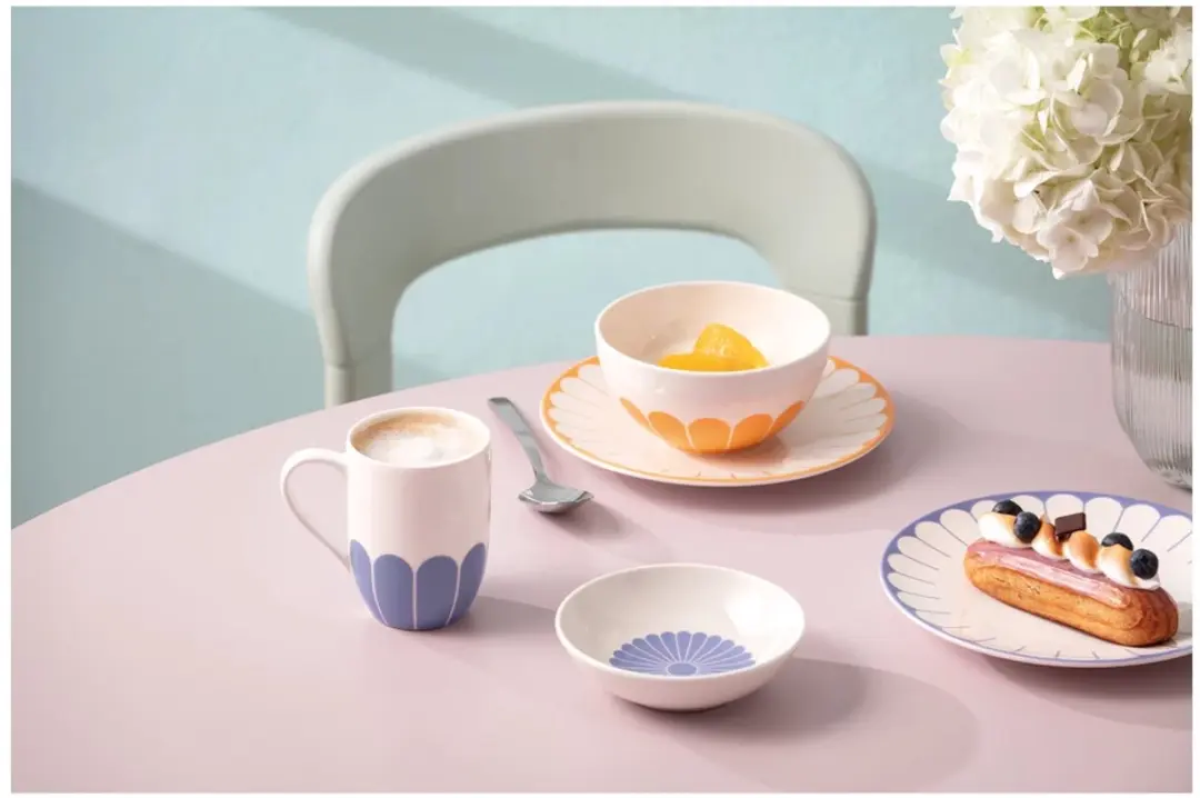 Villeroy & Boch Fleur Bleu Koffieschotel - 14,8 cm - Blauw