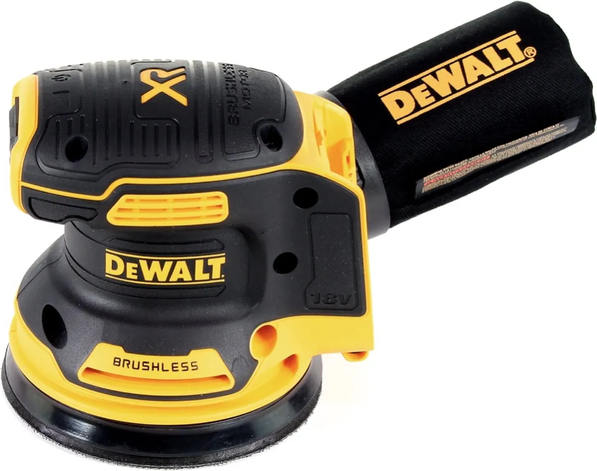 DeWalt DCW 210 NT Excentrische Schuurmachine 18V - 12.000 tpm - 125mm - 4,0Ah