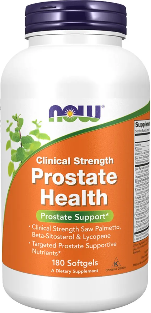 Now Foods Prostate Health Clinical Strength 90 Softgels