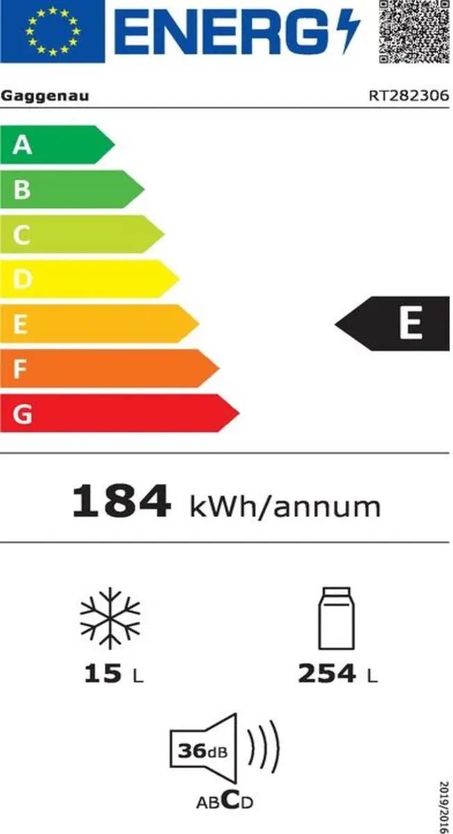 Gaggenau RT282306 Inbouw Koelkast - 269L - 4 Zones