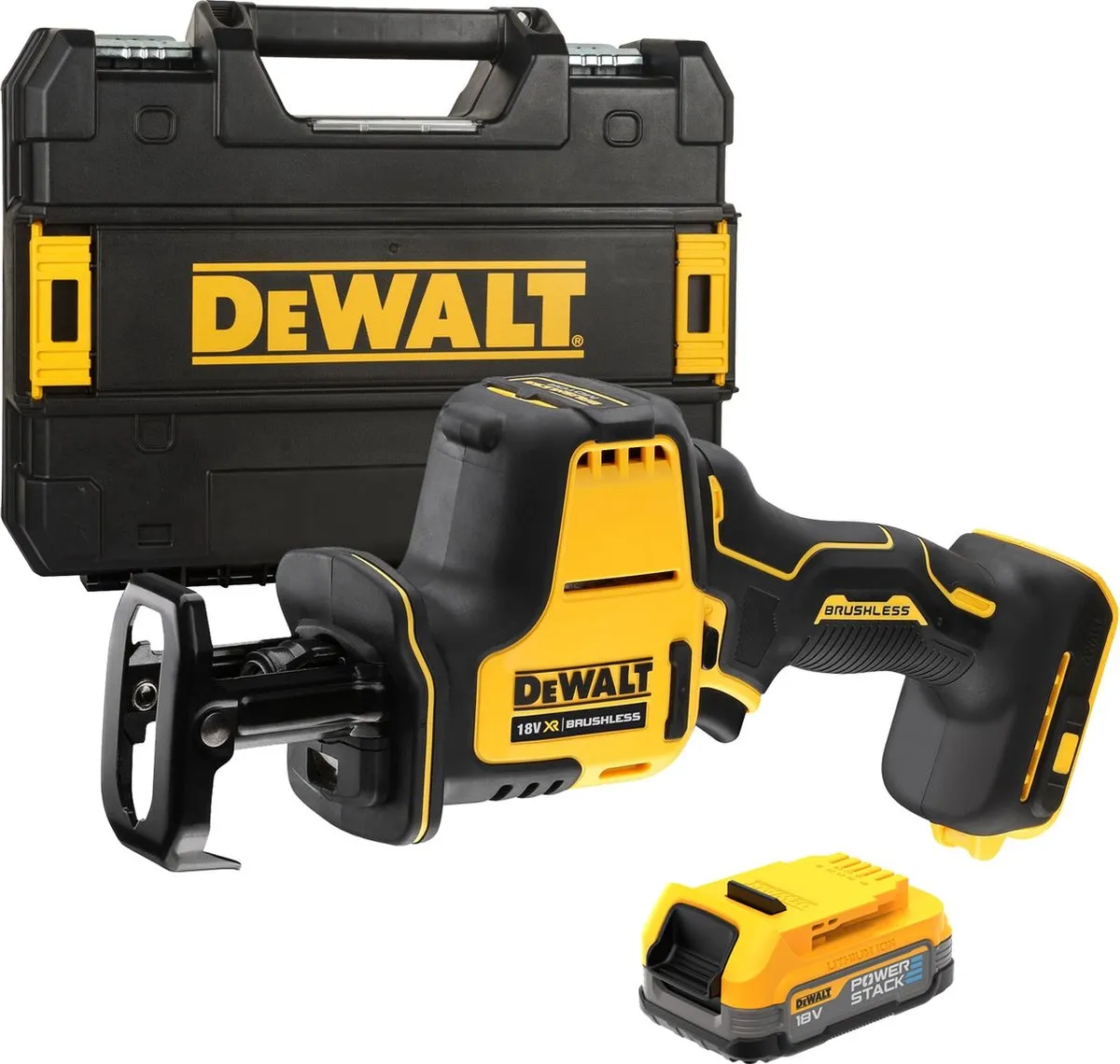 DeWalt DCS369E1T Reciprozaag 18V XR POWERSTACK