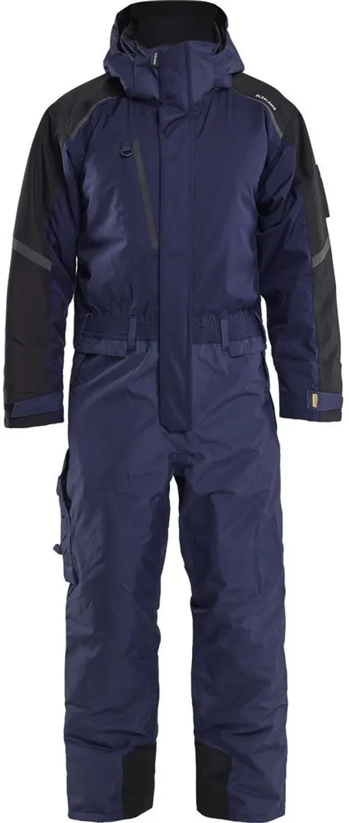Blåkläder Winteroverall 6785-1977 - C42 Marineblauw/Zwart - afbeelding 6 van 6