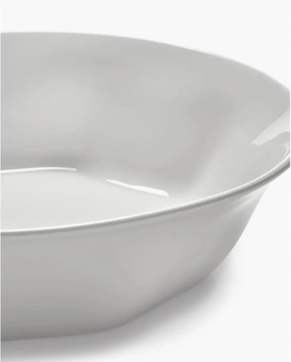 Serax Sergio Herman Silhouette Ronde Schaal - Ø25,5cm - Wit