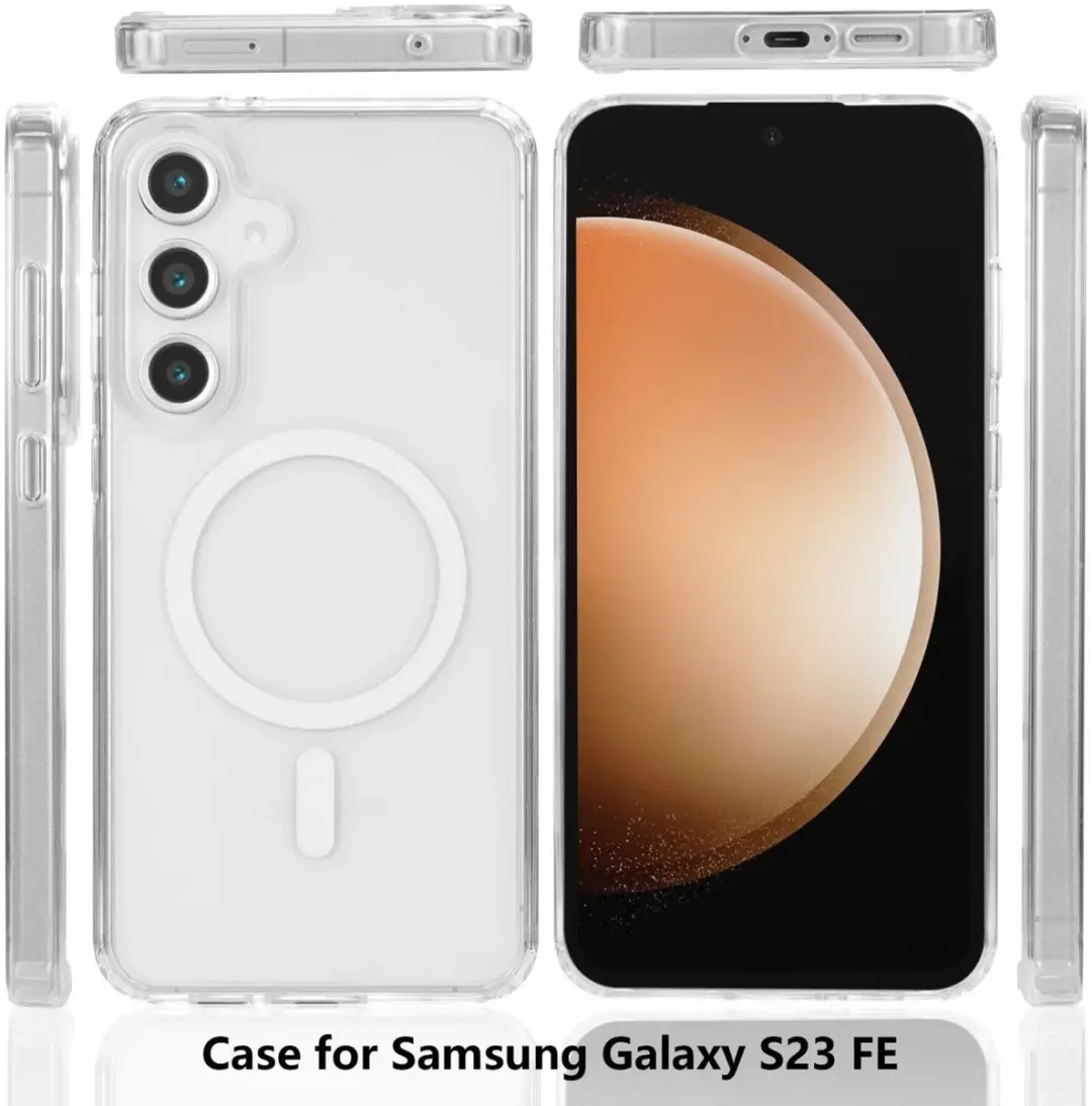 Selected Hoesje Samsung Galaxy S23 FE MagSafe Transparant
