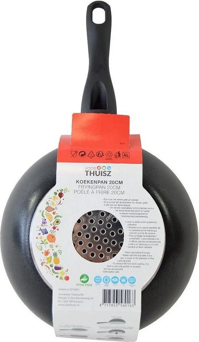 Voor Thuisz Como Koekenpan 20cm - Kleurenmix