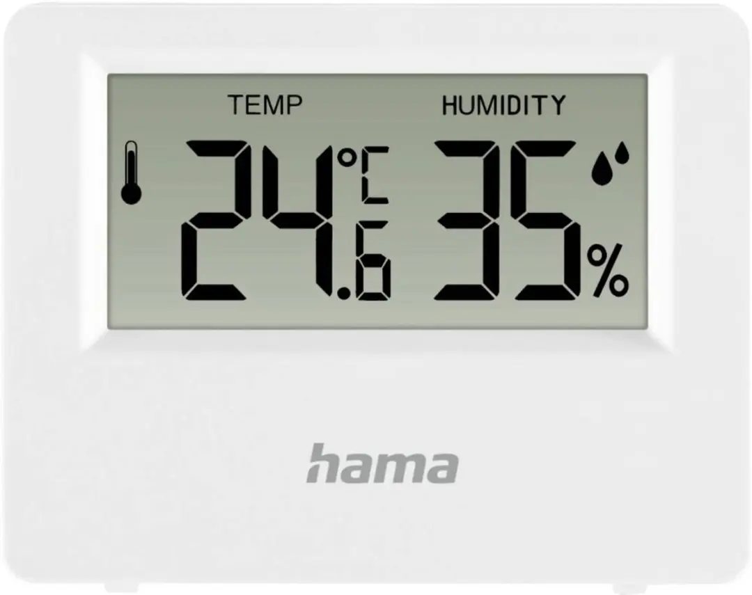 Hama Ebro Thermo- en Hygrometer - Wit