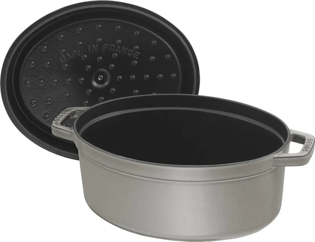 Staub Ovale Braadpan 4.2L - ø29cm - Grijs
