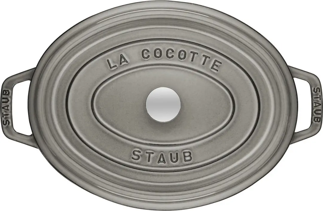 Staub Ovale Braadpan 4.2L - ø29cm - Grijs