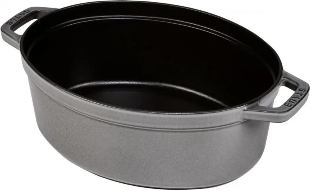 Staub Ovale Braadpan 4.2L - ø29cm - Grijs - afbeelding 6 van 6
