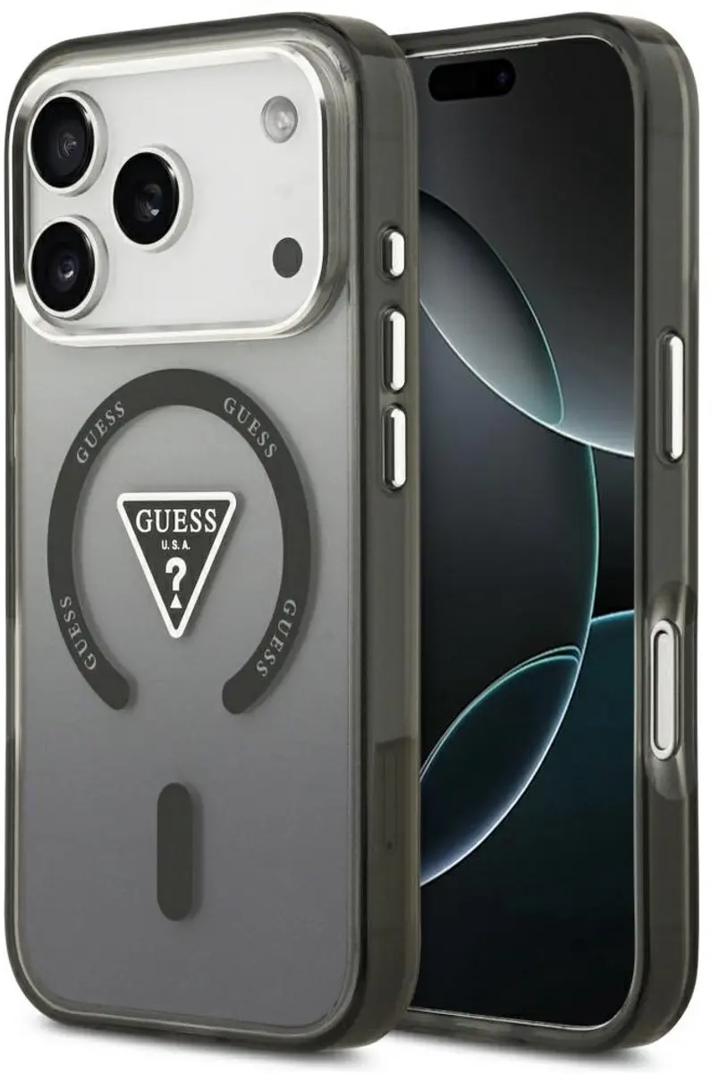 Guess IML Gradient Triangle Logo MagSafe Hoesje iPhone 17 Pro